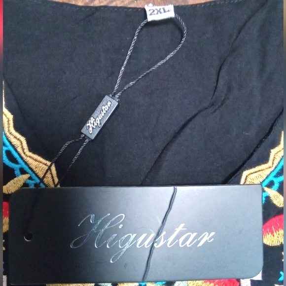 NWT! Higustar Short Sleeve Custom Shirt Size 2XL - Picture 3 of 3